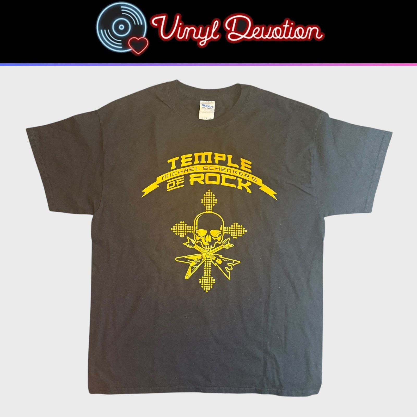 Band Tees Michael Schenkers Temple Of Rock Band 2015 Tour Size L Size US L / EU 52-54 / 3 - 1 Thumbnail