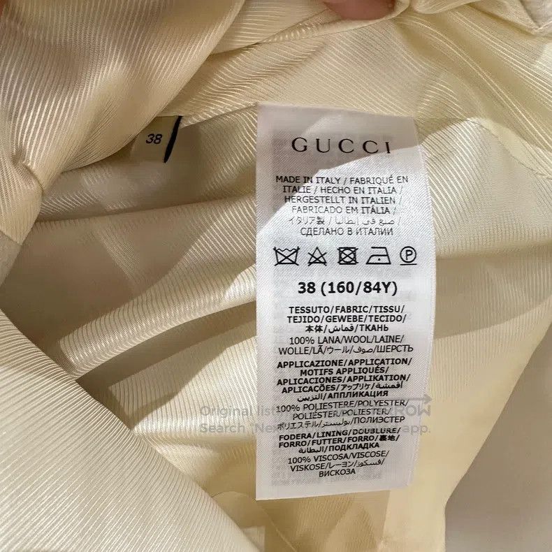 Gucci Gucci Double G embroidered button wool coat Size XS / US 0-2 / IT 36-38 - 4 Thumbnail