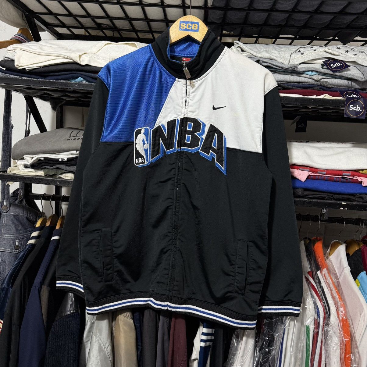 NBA × Nike × Supreme Vintage nike nba spell out track top Size US S / EU 44-46 / 1 - 5 Thumbnail