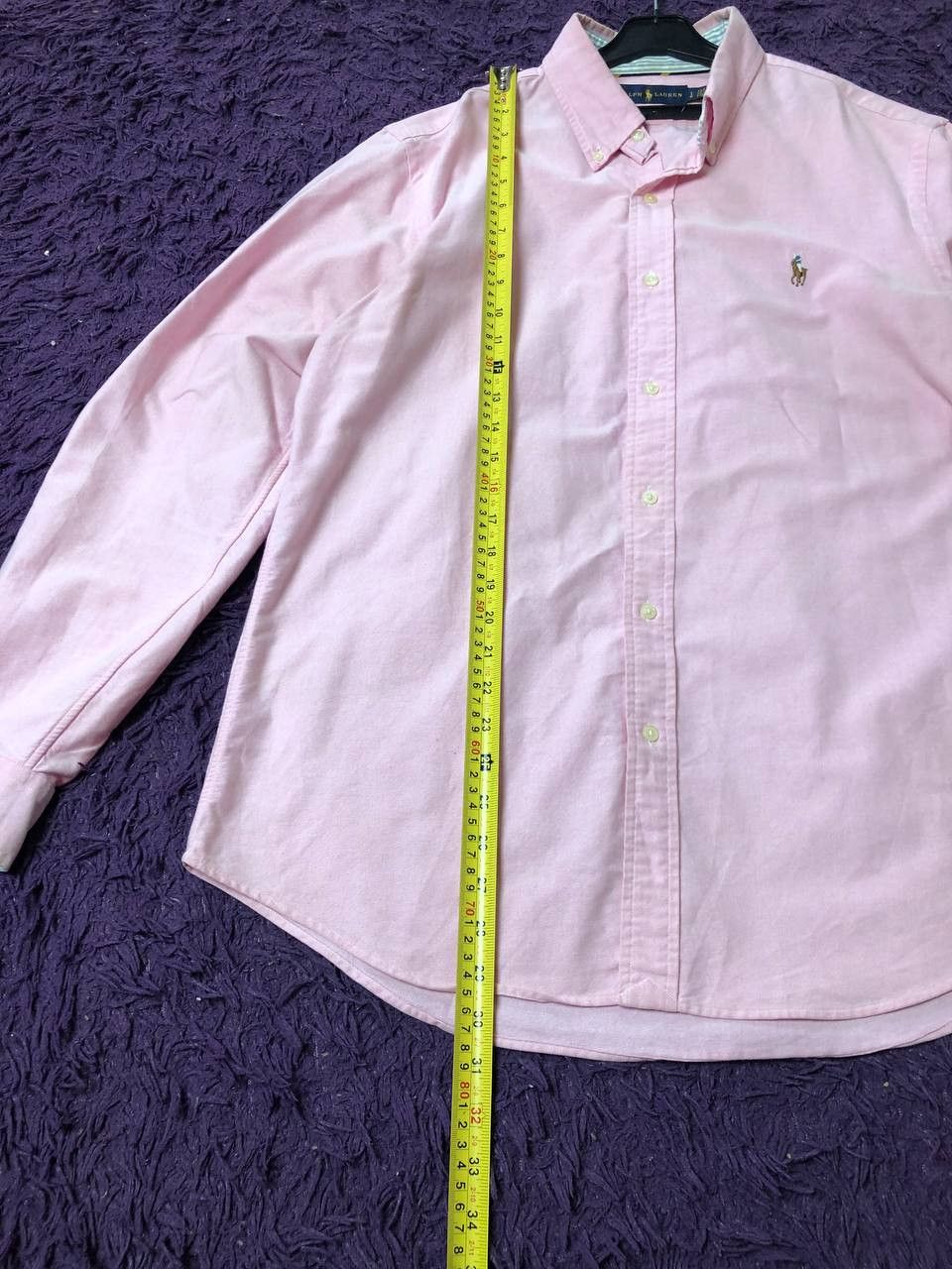 Polo Ralph Lauren Y2K logo Polo Ralph Lauren shirt pink Vintage custom fit Size US L / EU 52-54 / 3 - 9 Thumbnail
