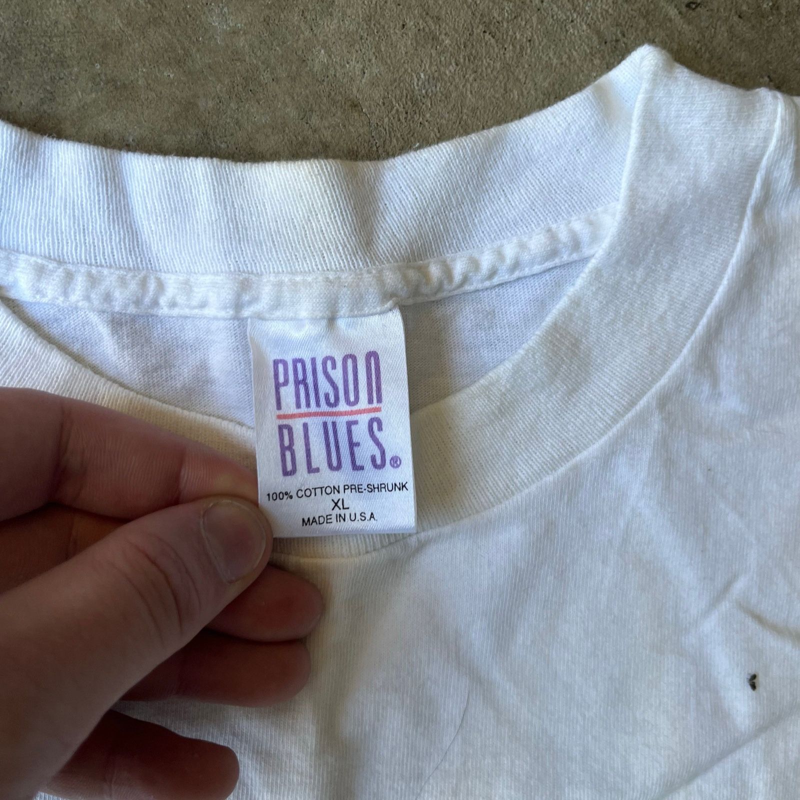 Vintage VINTAGE PRSN BLUES SHIRT 90S USA XL MADE ON THE INSIDE TEE Size US XL / EU 56 / 4 - 4 Thumbnail