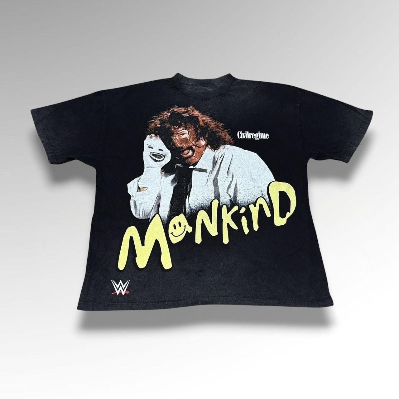 Civil Regime x WWE Mick Foley Mankind Have a Nice Day Tee