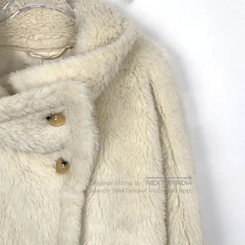 Max Mara MaxMara White Alpaca Wool Women's Coat . Size S / US 4 / IT 40 - 3 Thumbnail