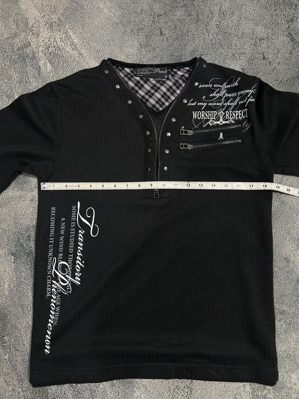 Japanese Brand Y2K Prack ifsixwasnine style longsleeve Size US M / EU 48-50 / 2 - 7 Thumbnail