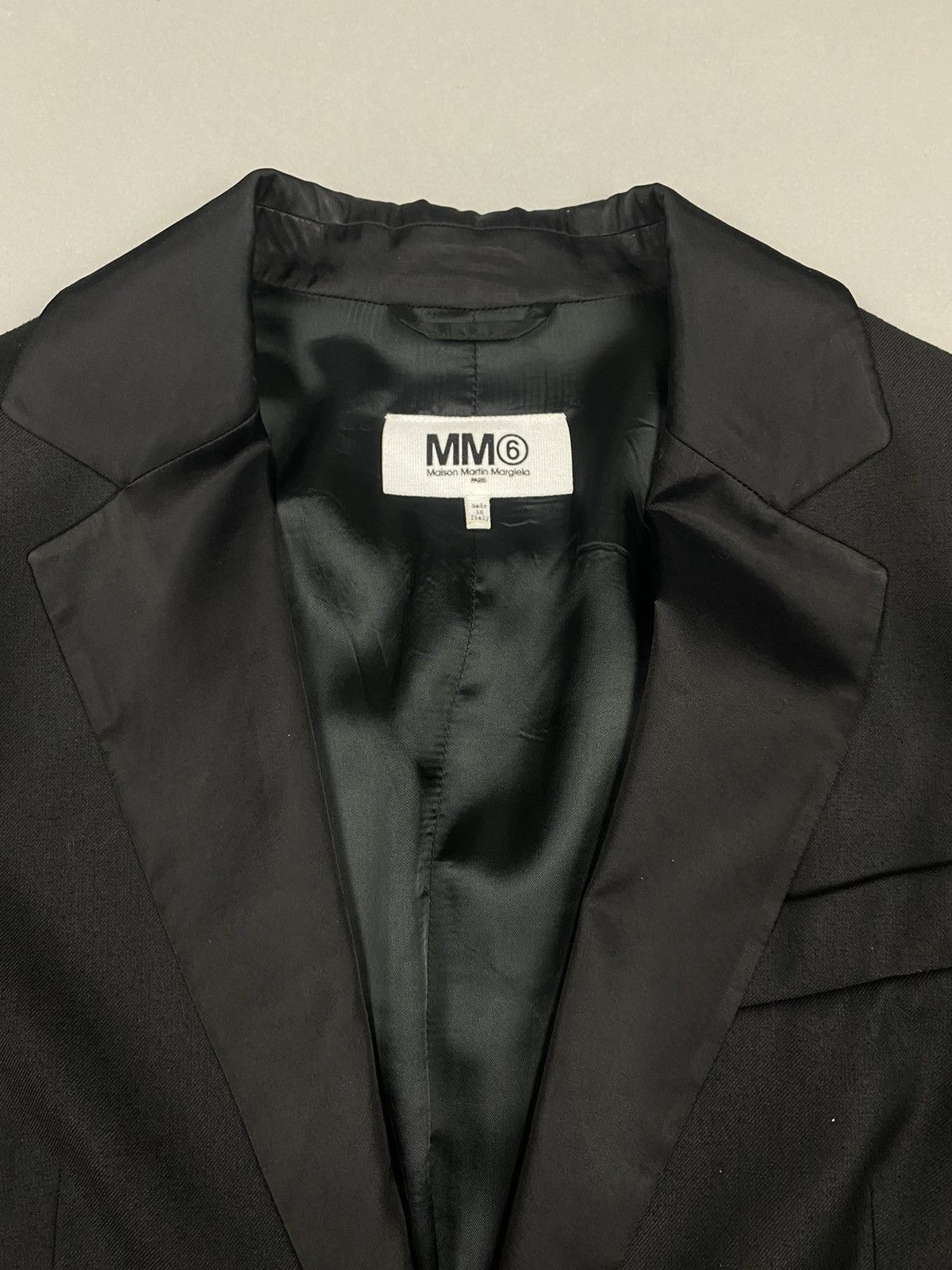 MM6 Mm6 margiela black blazer suit Size 36R - 3 Thumbnail