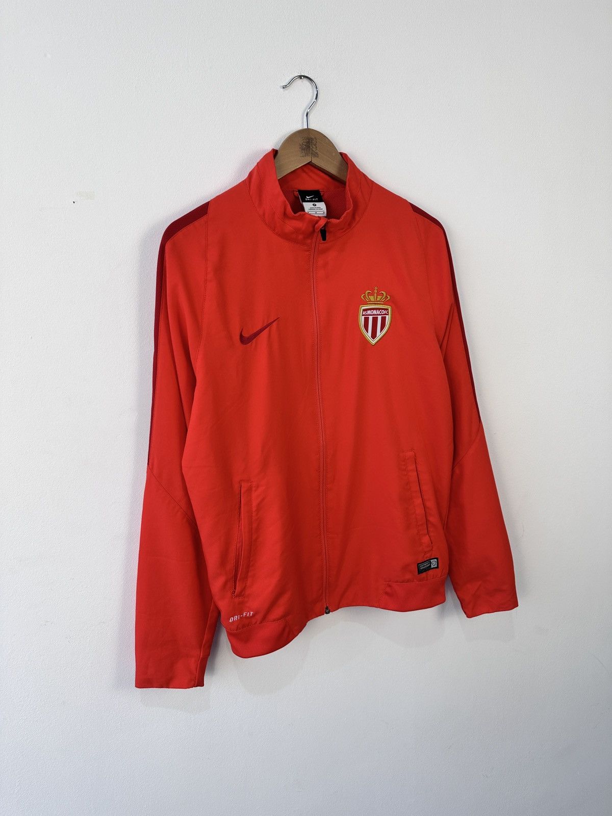Nike AS Monaco Nike Drill Jacket Training Top 2016 Size M Soccer Size US M / EU 48-50 / 2 - 2 Thumbnail