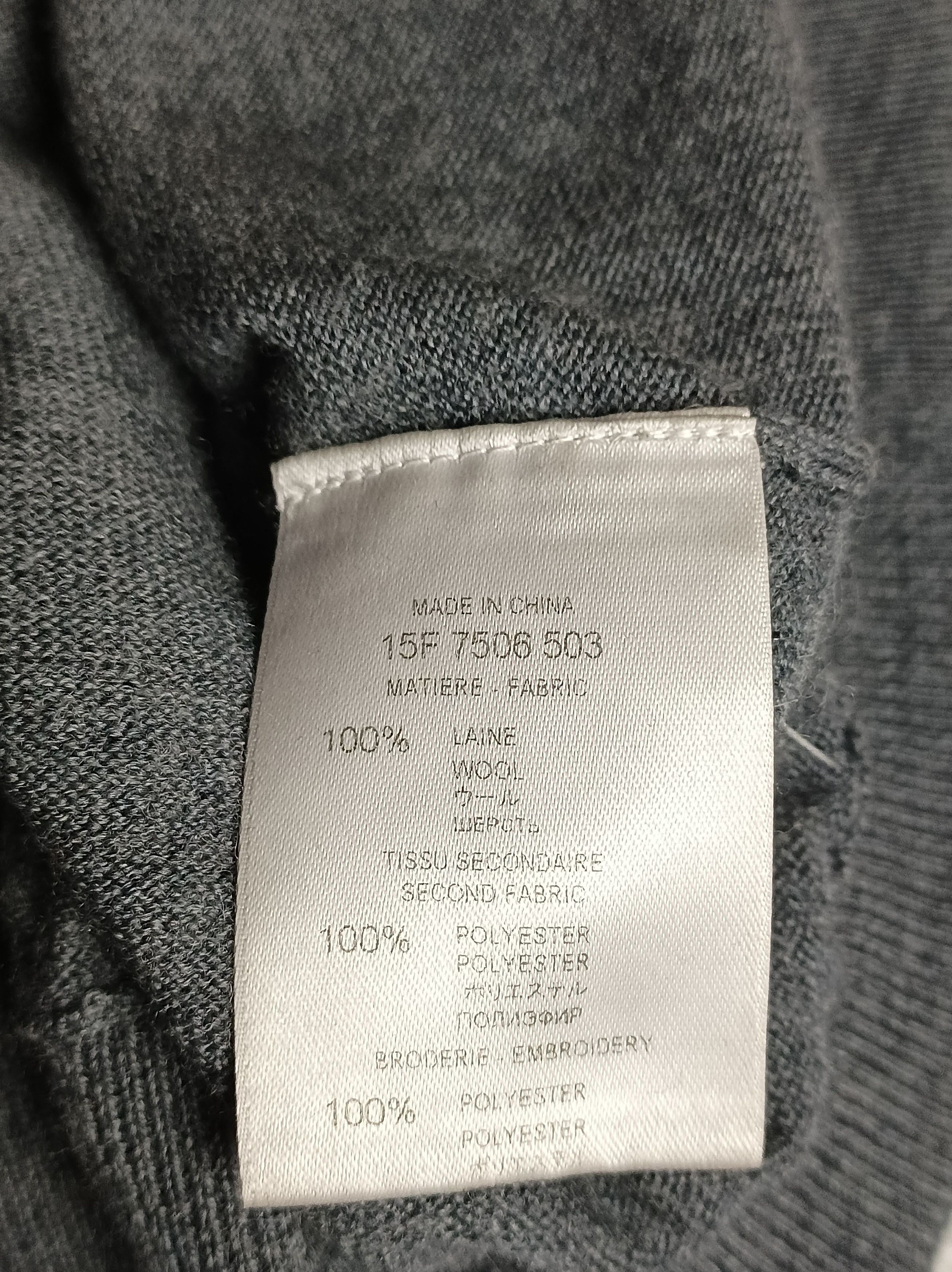 Givenchy Givenchy Grey Wool Star Embroidered Long Sleeve Sweater L Size US L / EU 52-54 / 3 - 11 Thumbnail