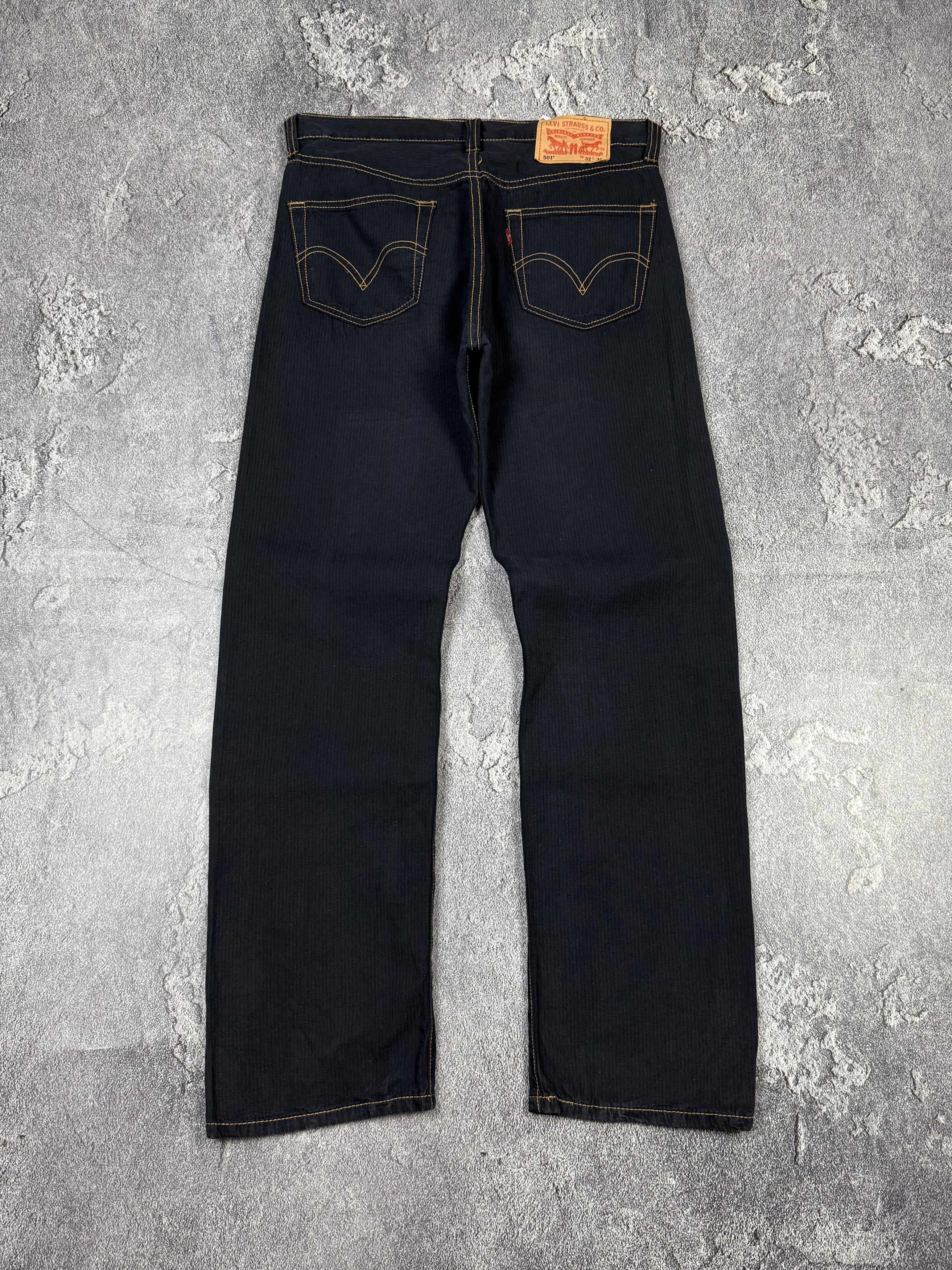 If Six Was Nine Y2K Levi's 501 Straight Fit Pants Streetwear Size US 30 / EU 46 - 3 Thumbnail
