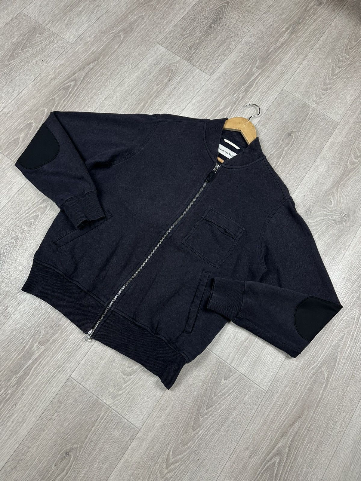Universal Works Universal Works Double Zip Bomber Sweatshirt Size US M / EU 48-50 / 2 - 3 Thumbnail