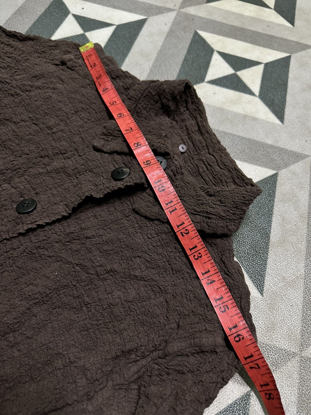 Issey Miyake Issey Miyake Me dark brown button jacket Size M / US 6-8 / IT 42-44 - 9 Thumbnail