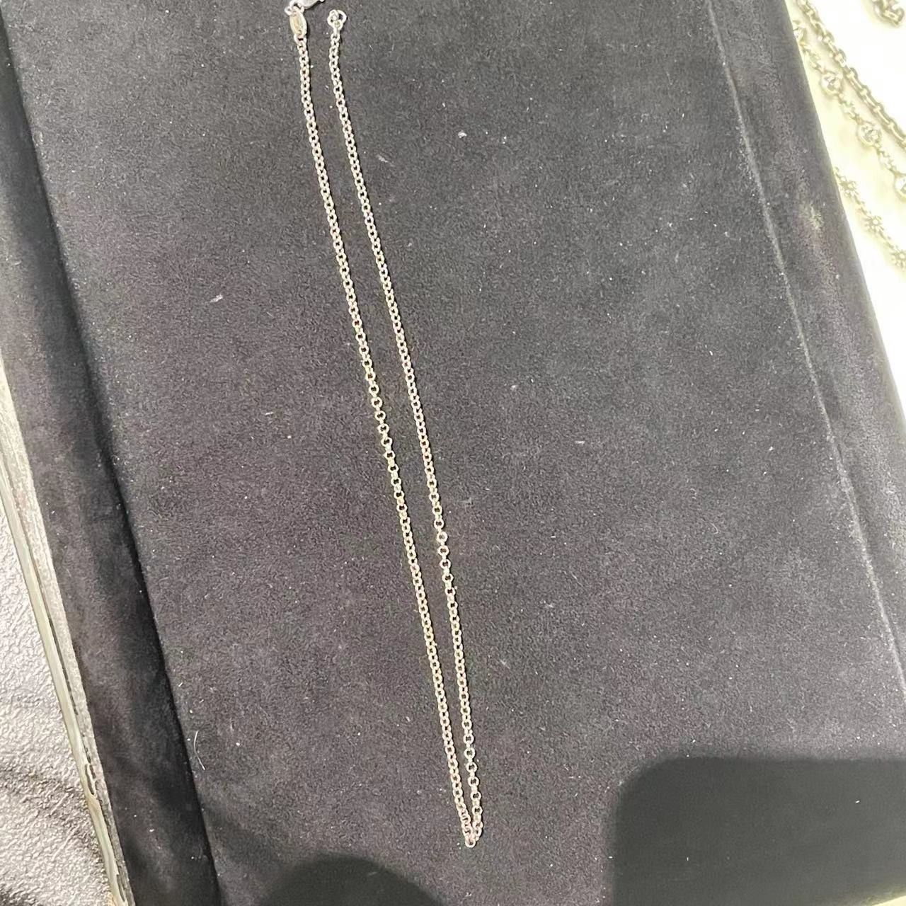 Chrome Hearts Chrome Hearts Silver Roll Chain Necklace Size ONE SIZE - 7 Thumbnail