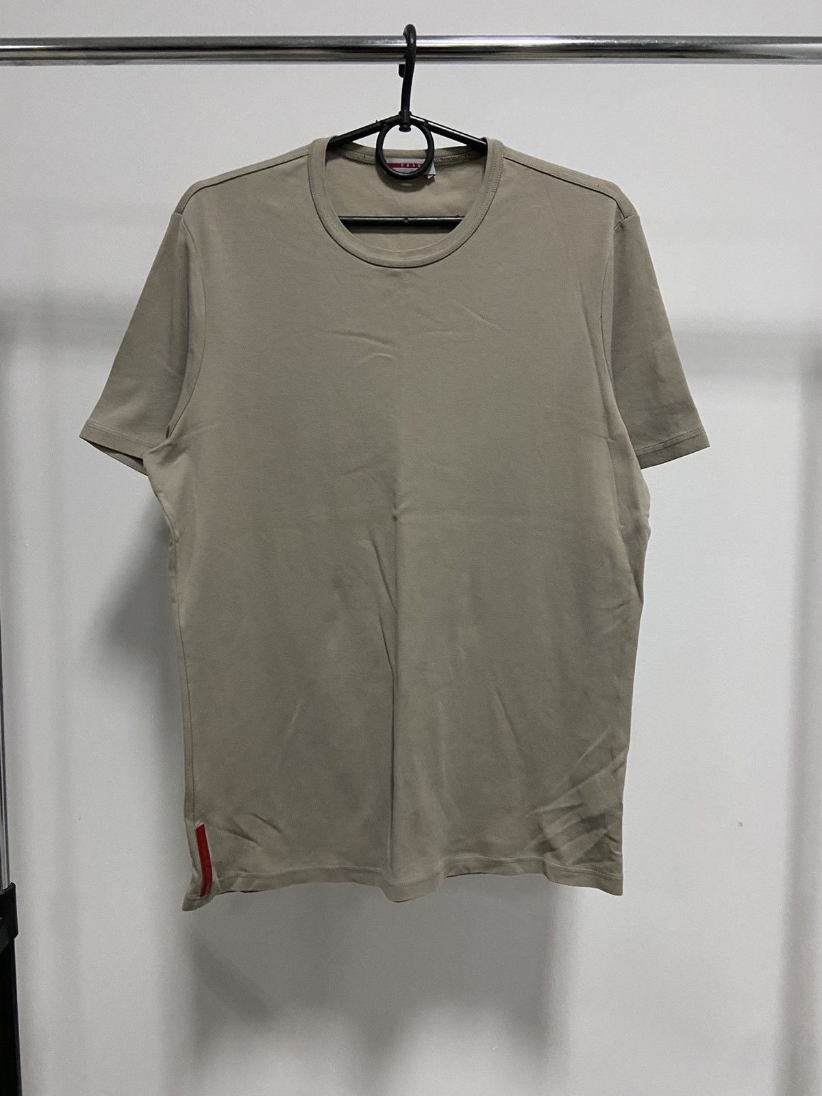 Prada × Vintage Prada T Shirt Luxury red tab logo vintage Size US M / EU 48-50 / 2 - 1 Thumbnail