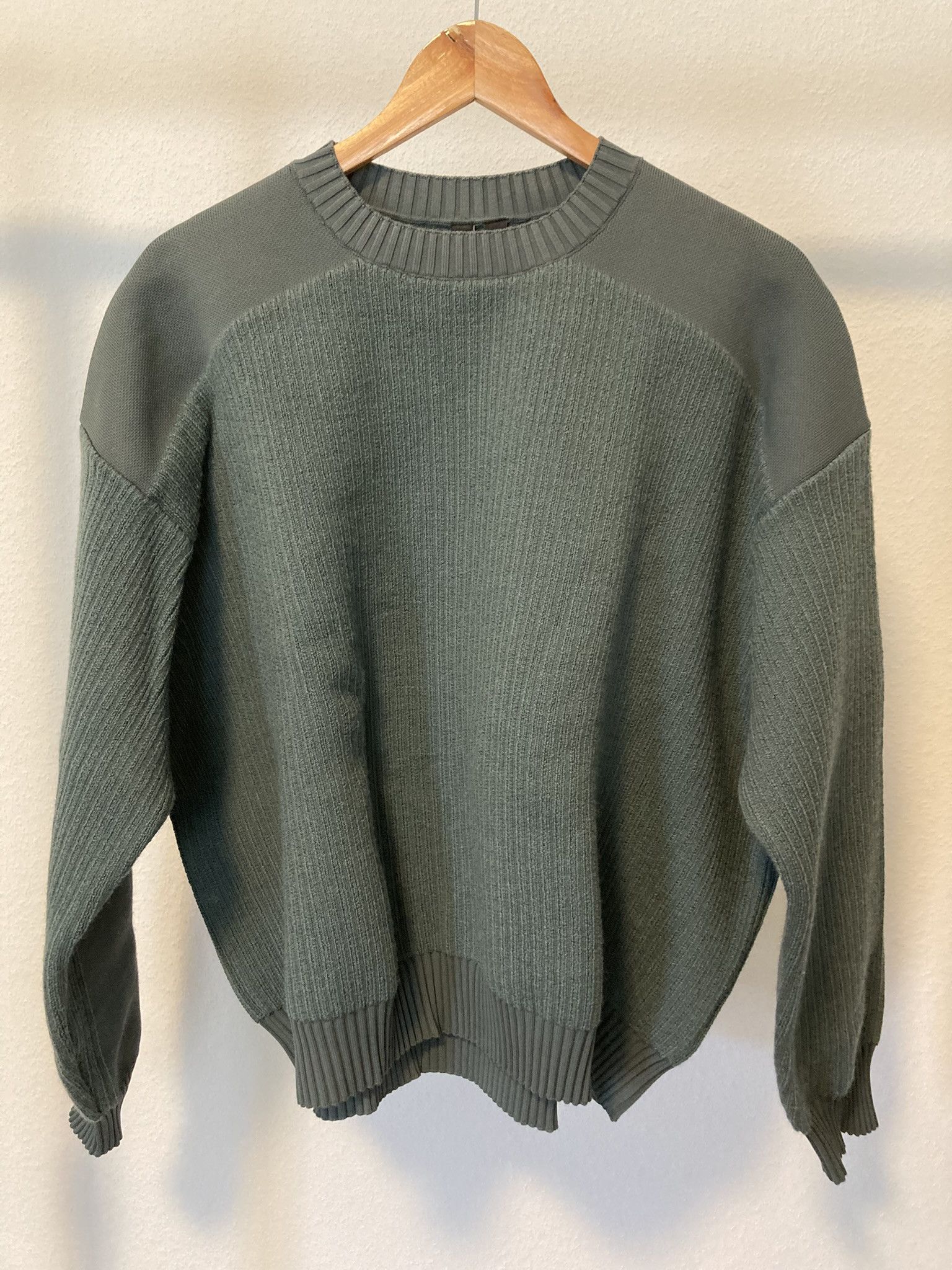 Y-3 Y-3 Utility Crew Knit Sweater Size US M / EU 48-50 / 2 - 2 Thumbnail
