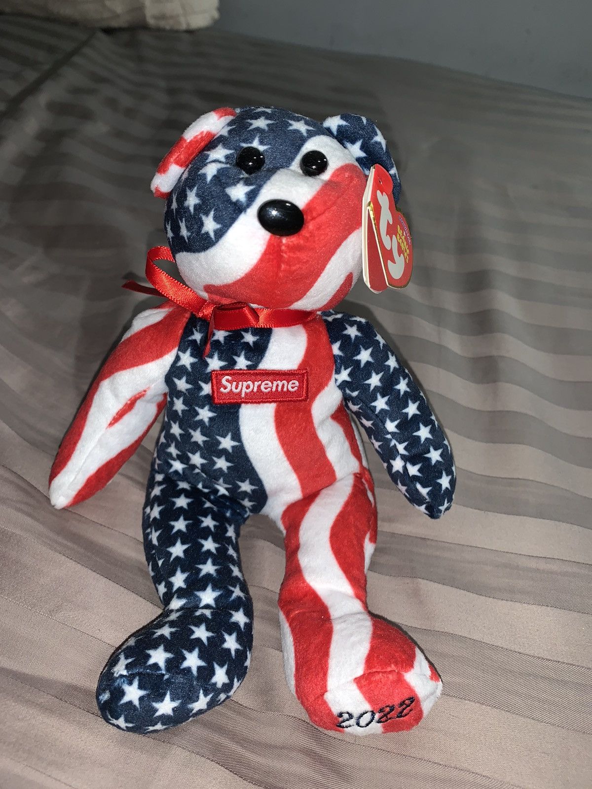 Supreme Supreme TY Beanie Baby Bear | Grailed