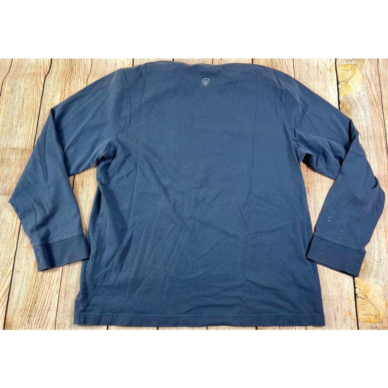 Life is Good Life is Good Long Sleeve Shirt Size L Blue Classic Fit Men T-Shirt Size US L / EU 52-54 / 3 - 2 Thumbnail