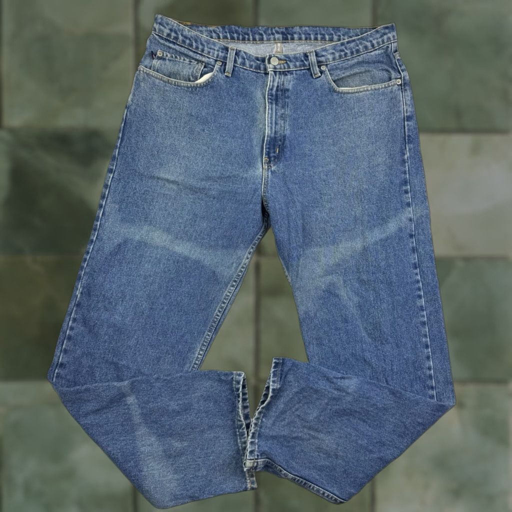 Polo Ralph Lauren VINTAGE Polo Jeans Co. Jeans Adult 38x32 Blue Grunge 90s Y2K Hip Hop Polo Jeans Co. Mens Regular 38 Inseam 32 Blue Grunge 90s Y2K Mens Jeans Size US M / EU 48-50 / 2 - 1 Thumbnail
