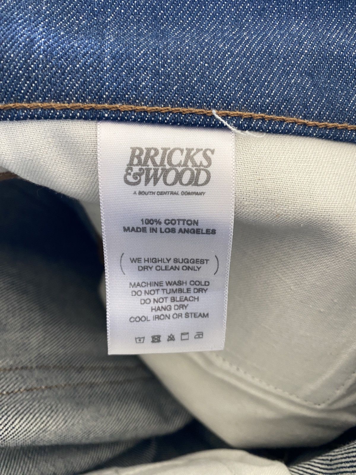 Bricks & Wood Bricks & Wood - Extra Denim Shorts - Indigo Size US 34 / EU 50 - 5 Thumbnail