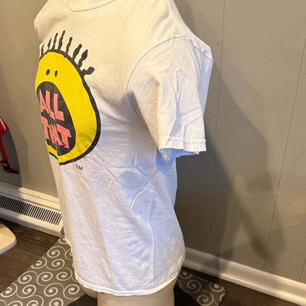 Nickelodeon Z Nickelodeon White and Yellow 'All That' Short Sleeve Tee Size US S / EU 44-46 / 1 - 4 Thumbnail