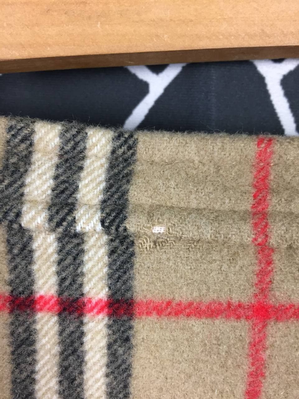 Burberry Vtg Burberry Nova Check Wool Blend Wrap Skirt Size M Size 24" / US 00 / IT 34 - 5 Thumbnail