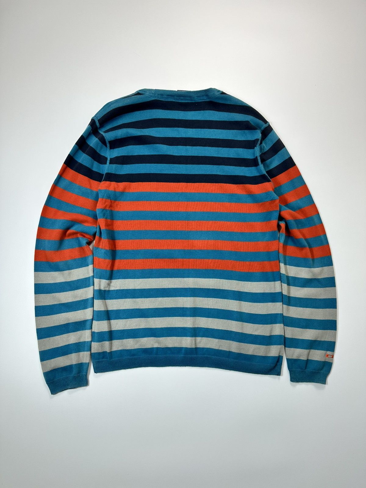 Oakley Vintage Oakley Stripped Sweater Logo Size US L / EU 52-54 / 3 - 2 Thumbnail
