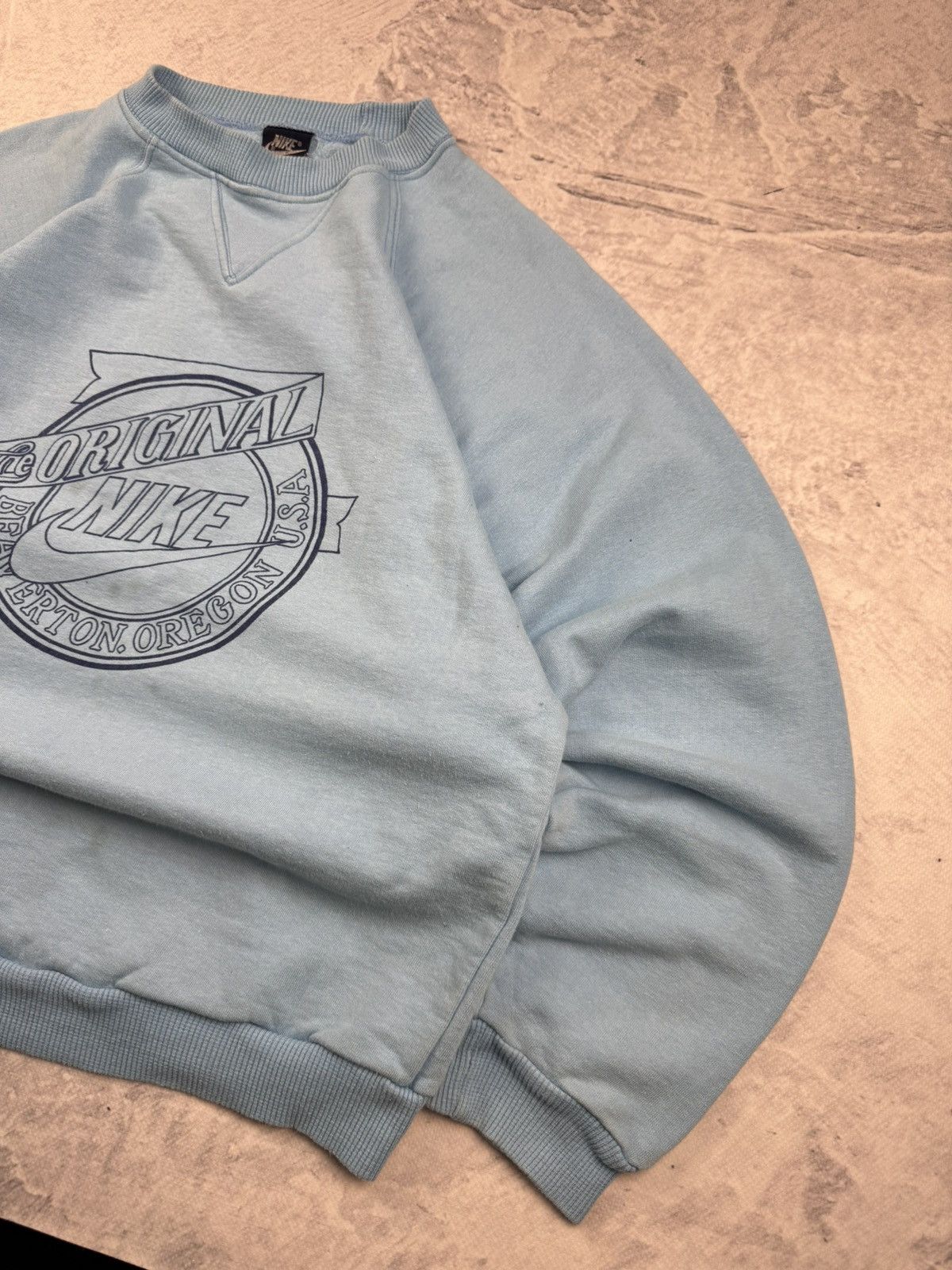 Nike × Vintage NIKE OREGON VINTAGE CENTER LOGO OVERSIZE BOXY SWEATSHIRT Size US M / EU 48-50 / 2 - 4 Thumbnail