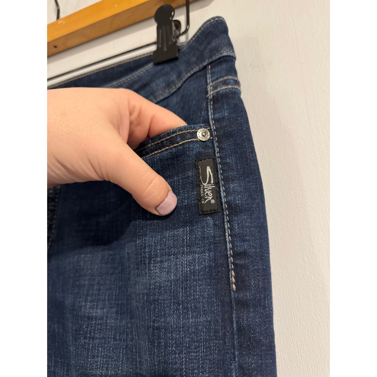 Other Silver Jeans Mazy Bootcut Size W27/L33 Size 27" / US 4 / IT 40 - 3 Thumbnail