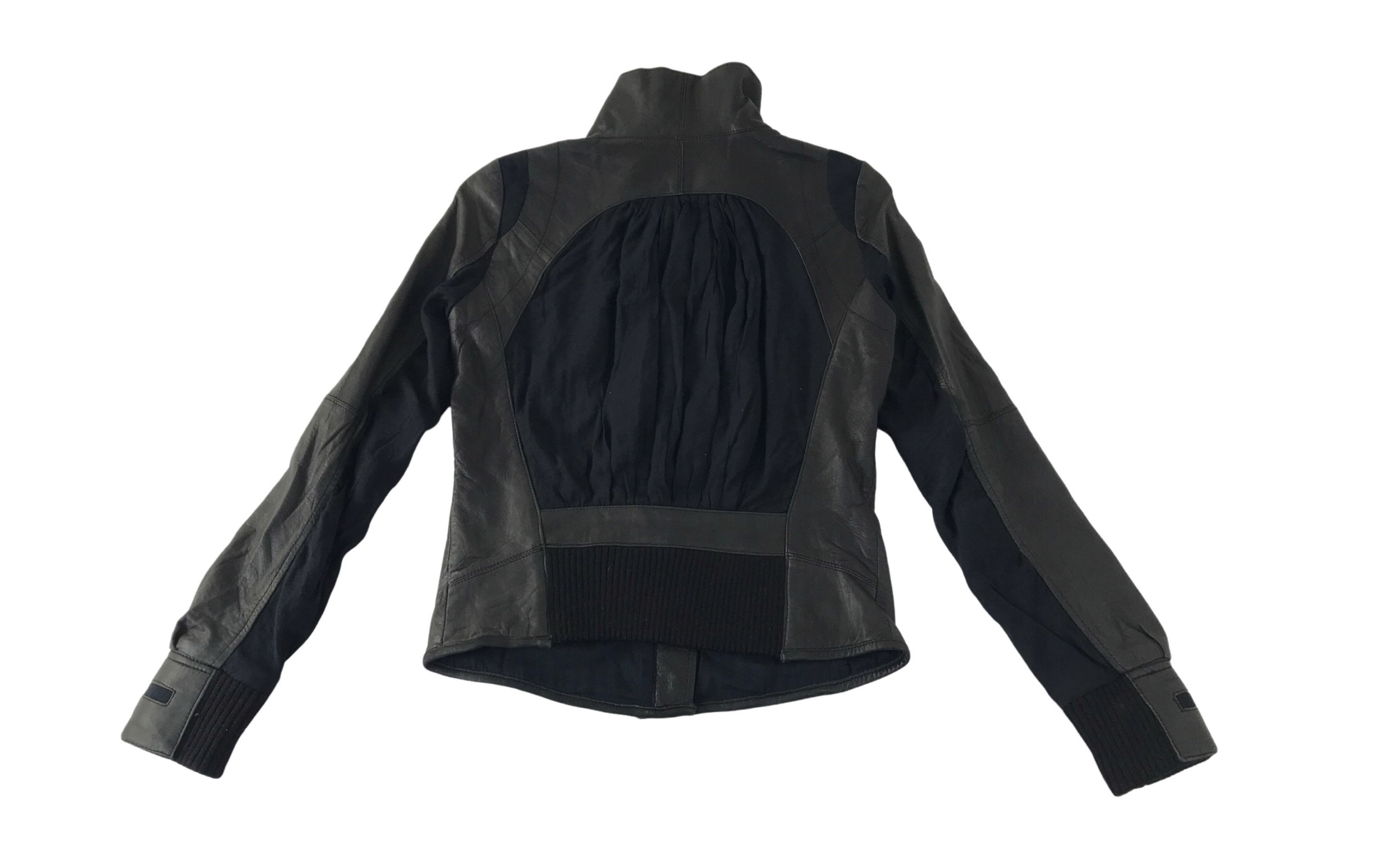 Enchantment 90s Enchantment Leather Biker Jacket Full Zip Luxury Size XS / US 0-2 / IT 36-38 - 2 Thumbnail
