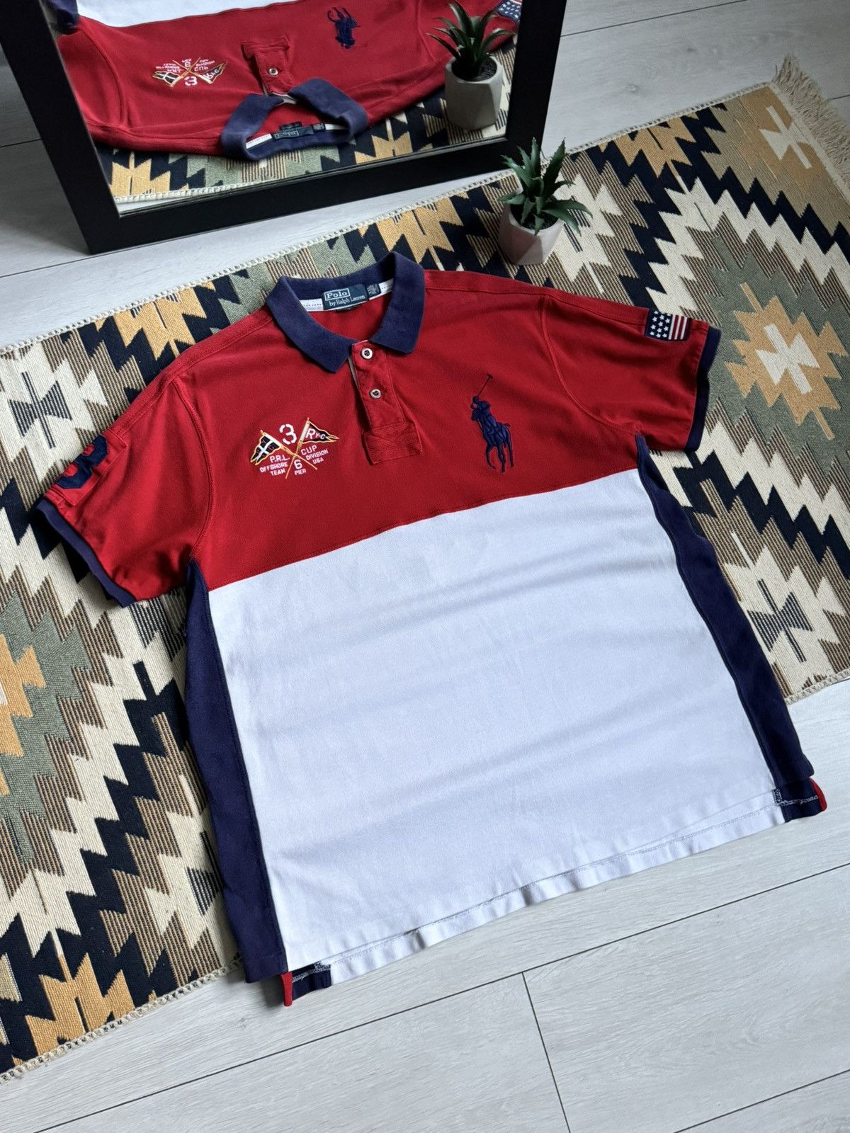 Polo Ralph Lauren Vintage Polo Ralph Lauren PRL #3 Chief Kief USA T-shirt Size US XXL / EU 58 / 5 - 3 Thumbnail