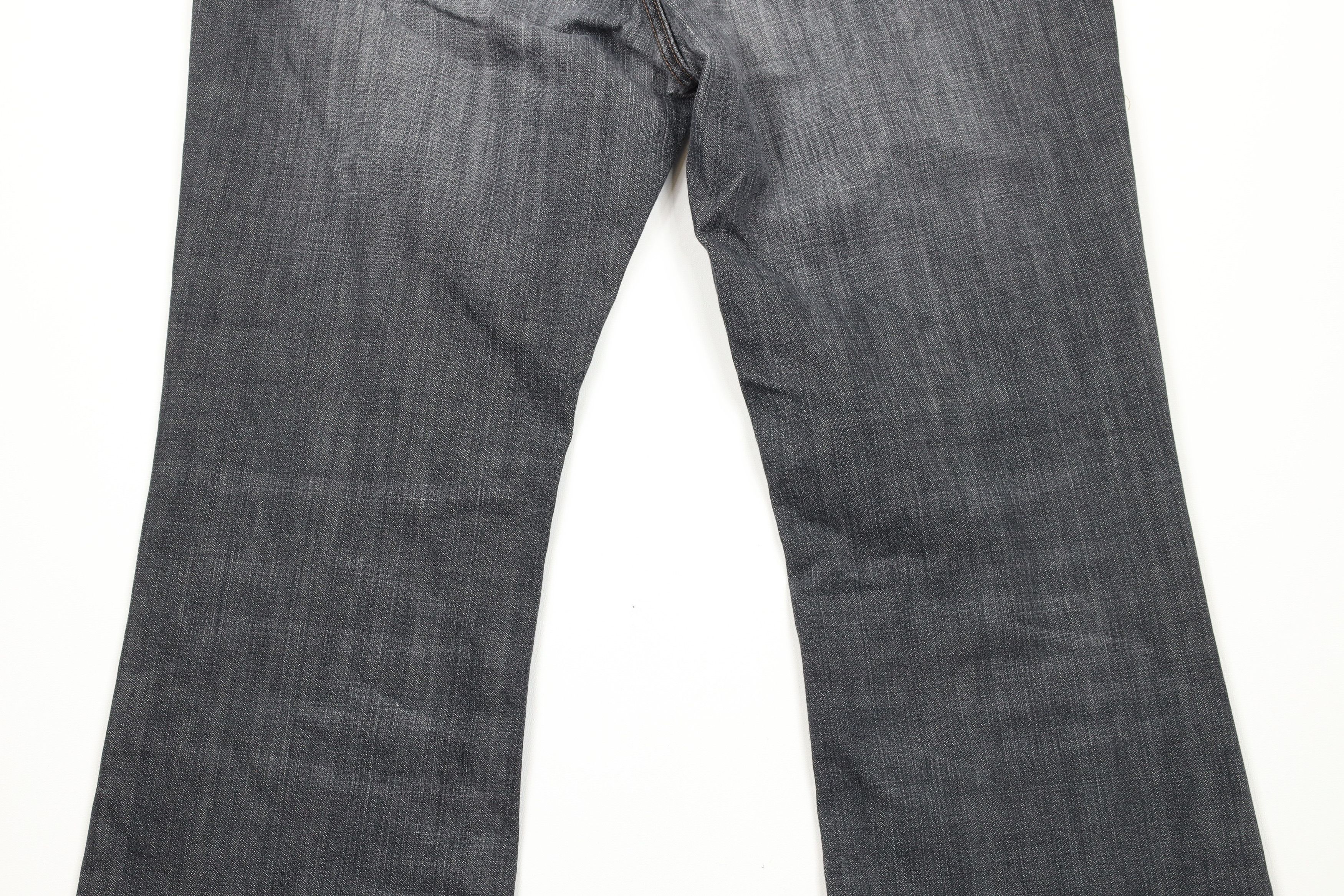 Banana Republic Vintage Banana Republic Wide Leg Denim Jeans Gray Cotton Size US 34 / EU 50 - 10 Thumbnail