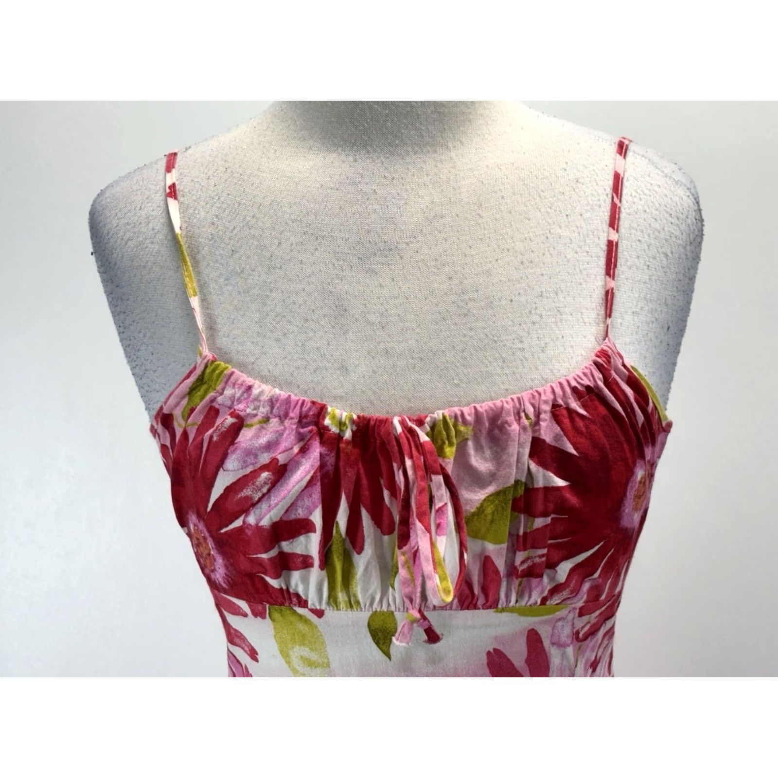 Vintage VINTAGE Charlotte Russe Floral Mini Dress Women’s S Milkmaid Cottage Made USA Dress Size S / US 4 / IT 40 - 5 Thumbnail