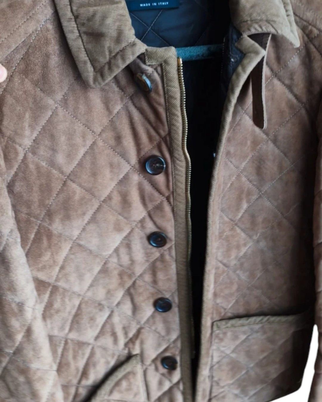 Gucci F/W 2010 RUNWAY SUEDE QUILTED JACKET BY FRIDA GIANNINI Size US S / EU 44-46 / 1 - 4 Thumbnail