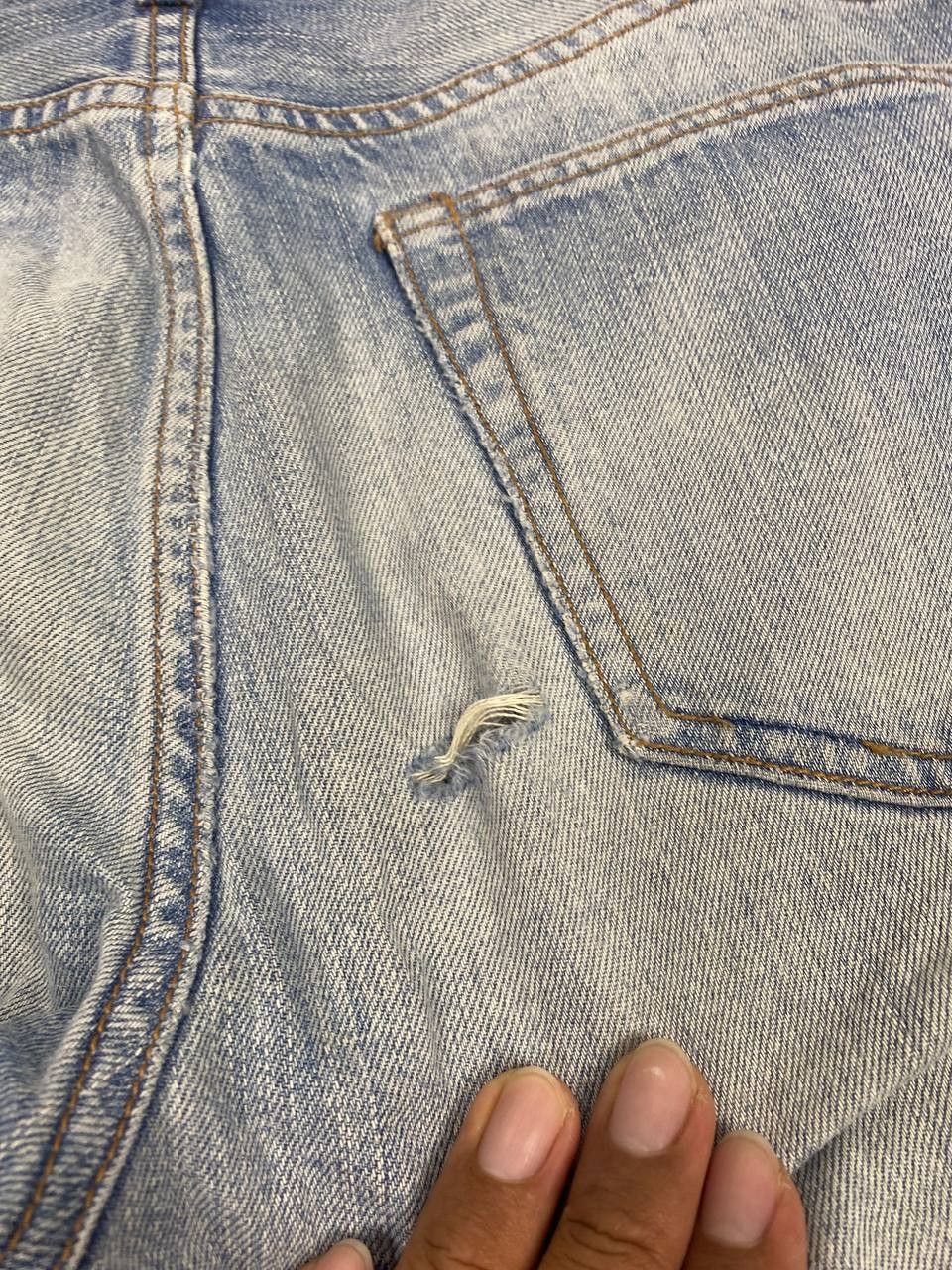Gap gap japanese brand distressed denim nice design Size US 34 / EU 50 - 4 Thumbnail