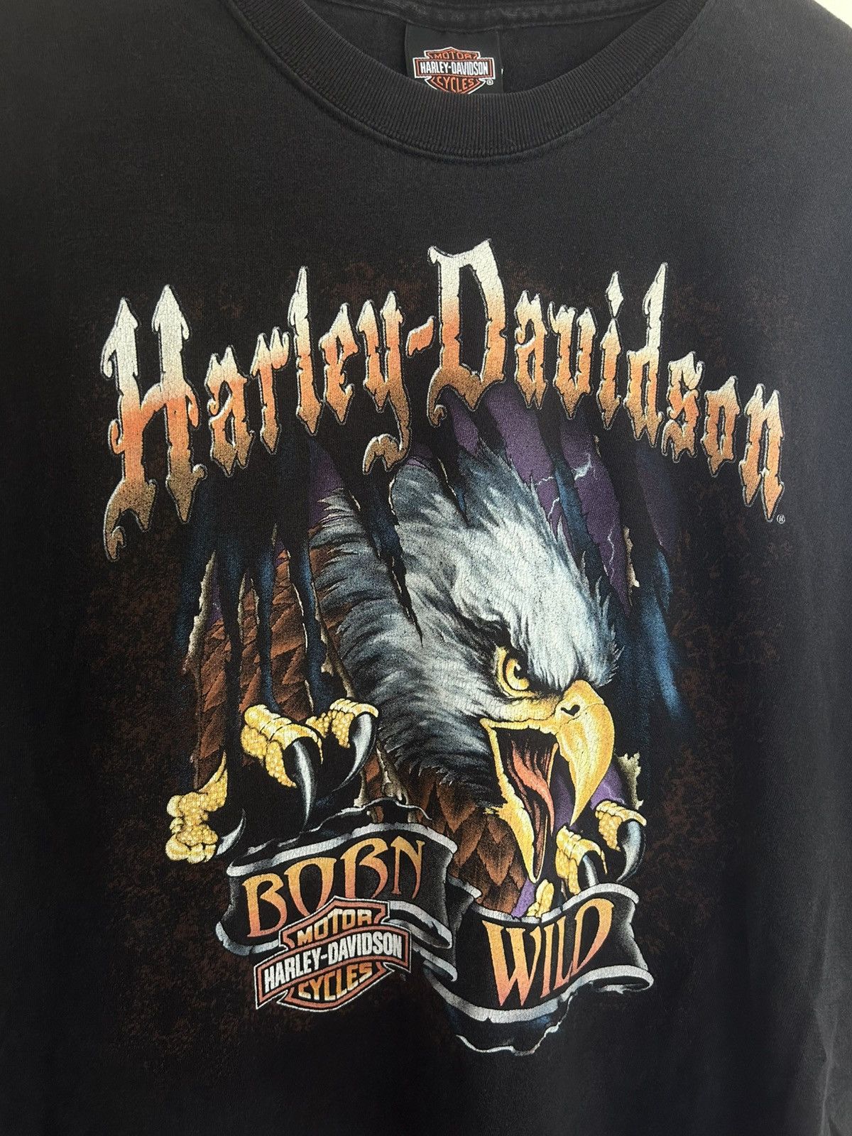 Harley Davidson Harley Davidson Born Wild Eagle Graphic T-shirt Size US L / EU 52-54 / 3 - 2 Thumbnail