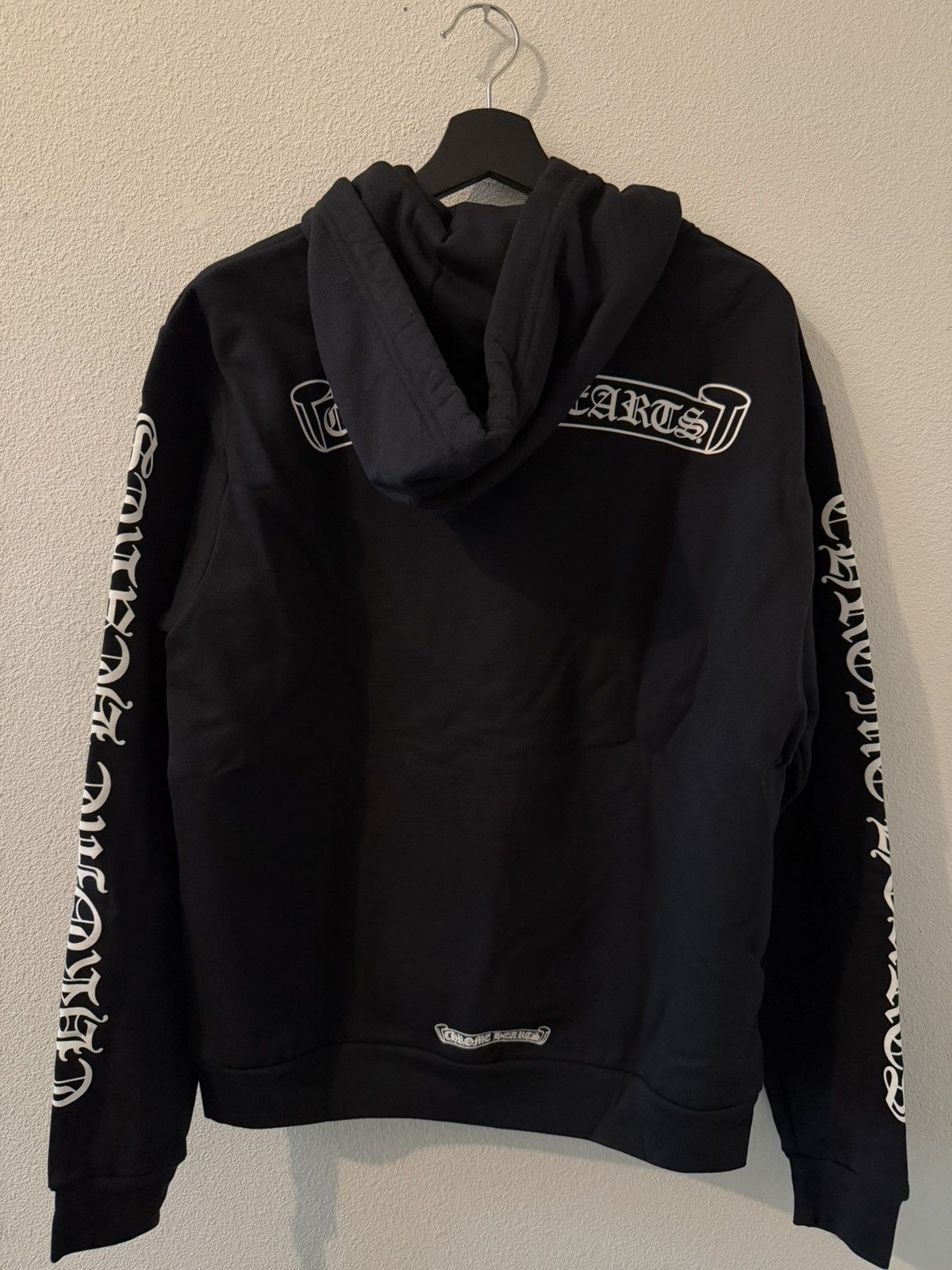 Chrome Hearts Chrome Hearts Scroll Logo Script Hoodie Size US XS / EU 42 / 0 - 2 Thumbnail