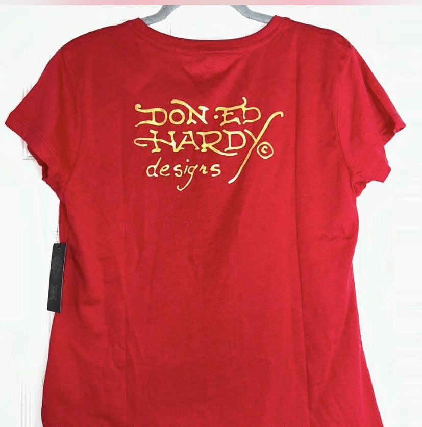 Ed Hardy Red XL Ed Hardy Shirt Size XL / US 12-14 / IT 48-50 - 2 Thumbnail