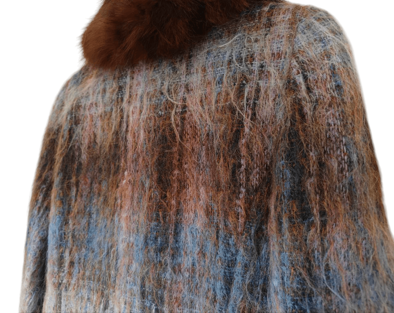Japanese Brand Japanese Flair By Joc Mohair Fur Jacket Size S / US 4 / IT 40 - 5 Thumbnail