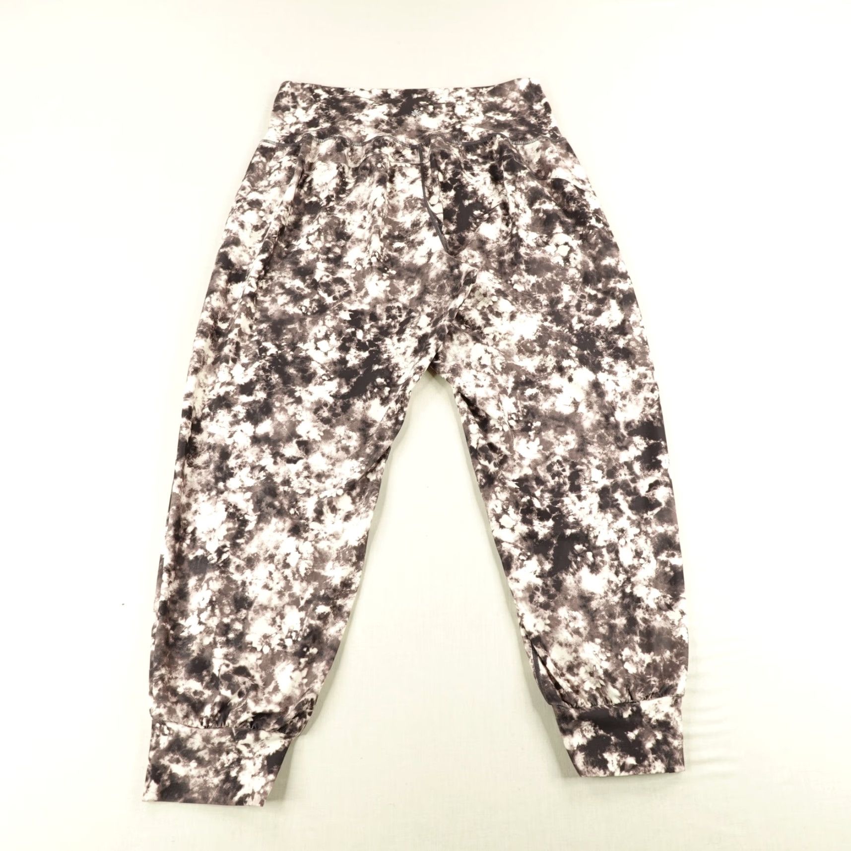 Athleta Athleta Pants Womens 1X Brown Printed Tie Dye Elation 7/8 Tight Joggers Size 40" / US 18 - 4 Thumbnail