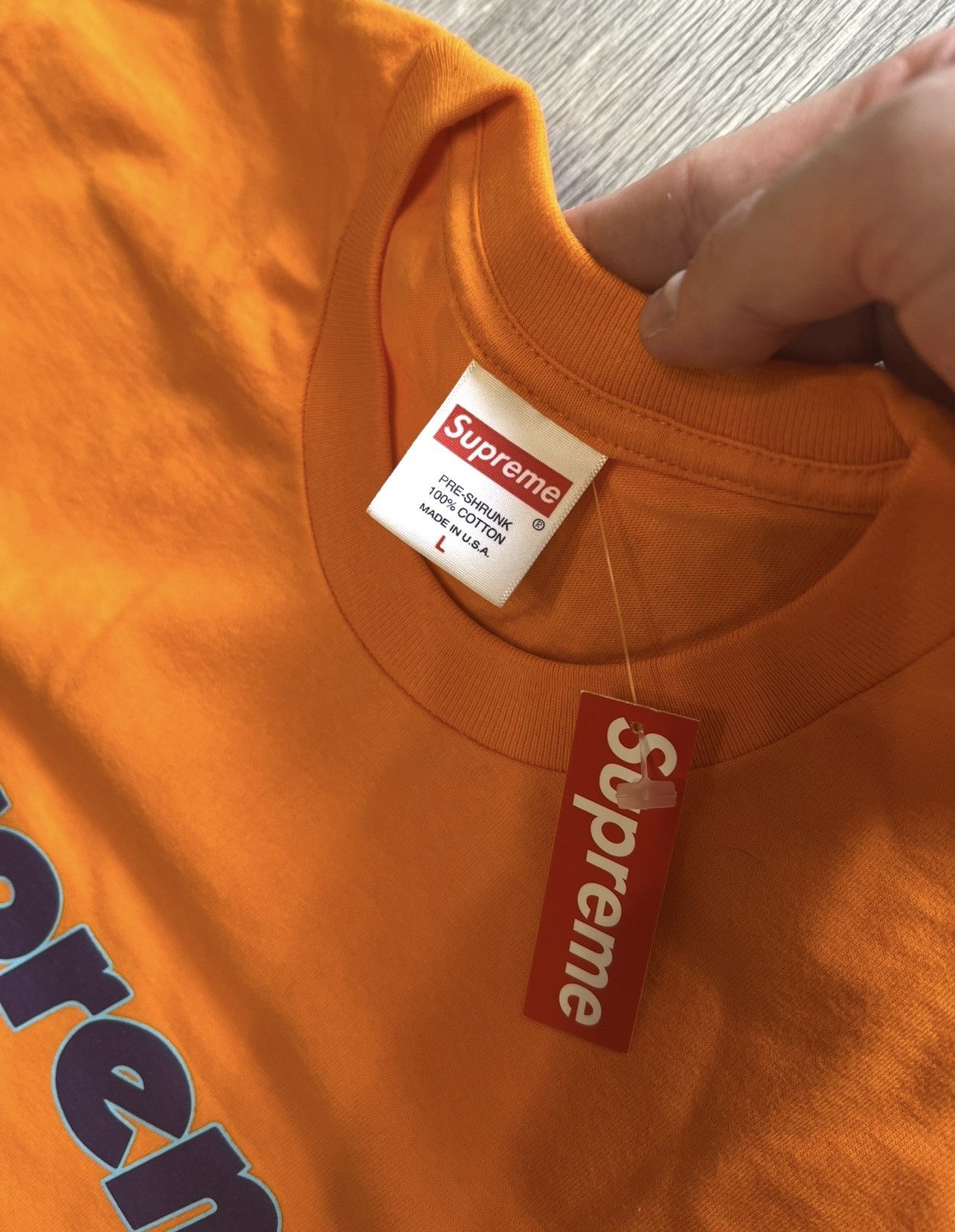 Supreme Supreme Pinline tee Size US L / EU 52-54 / 3 - 2 Thumbnail