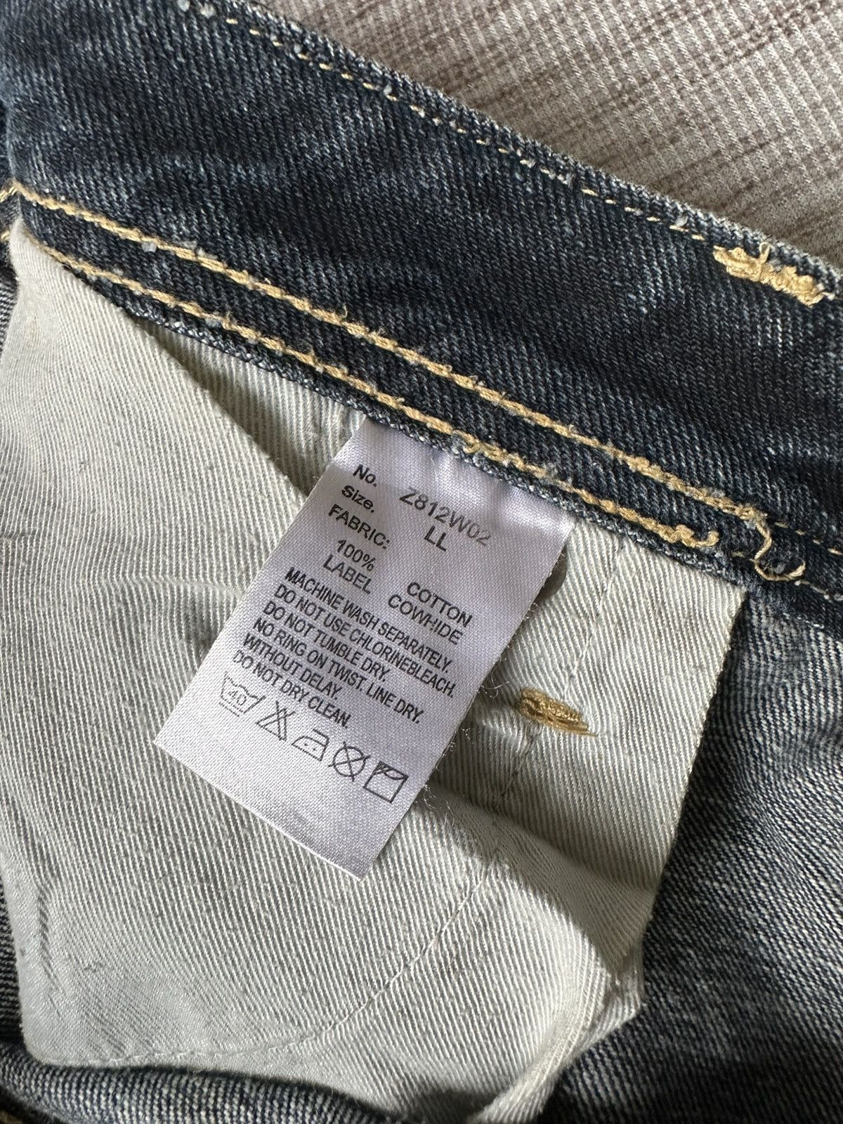 semanticdesign FLARE Semantic Design Claw Marks Design Denim Size US 34 / EU 50 - 23 Thumbnail