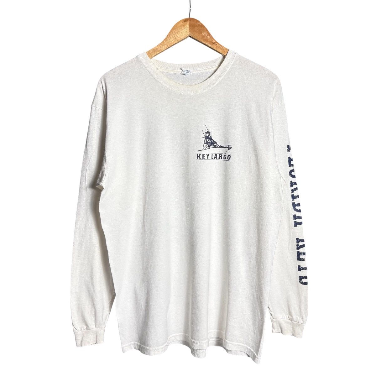Vintage Vintage Key Largo Florida Fishing Fish Graphic T-Shirt Size US L / EU 52-54 / 3 - 2 Thumbnail