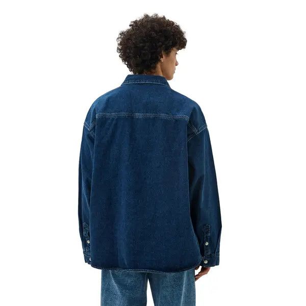 Calvin Klein CALVIN KLEIN JEANS Relaxed Linear Denim Shirt Size US L / EU 52-54 / 3 - 5 Thumbnail