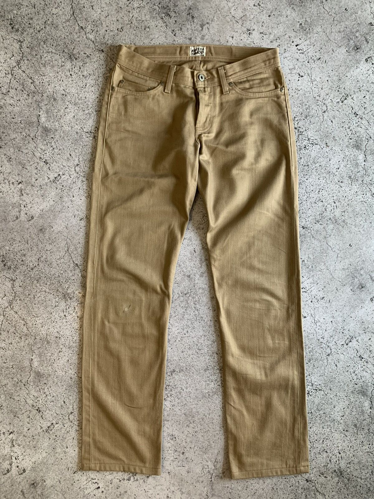 Naked & Famous Naked and Famous selvedge chino weird guy Size US 31 - 1 Thumbnail