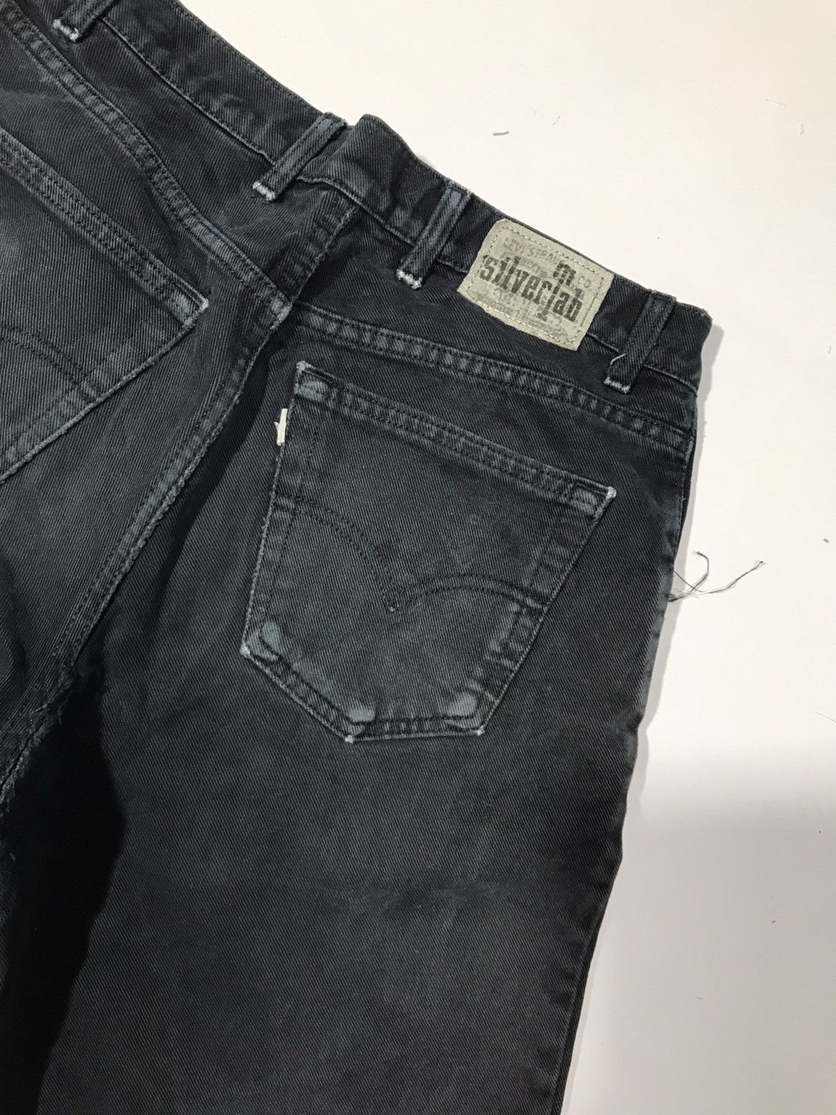 Levi's Vintage Levi’s silver tab damaged dusty denim Size US 36 / EU 52 - 15 Thumbnail