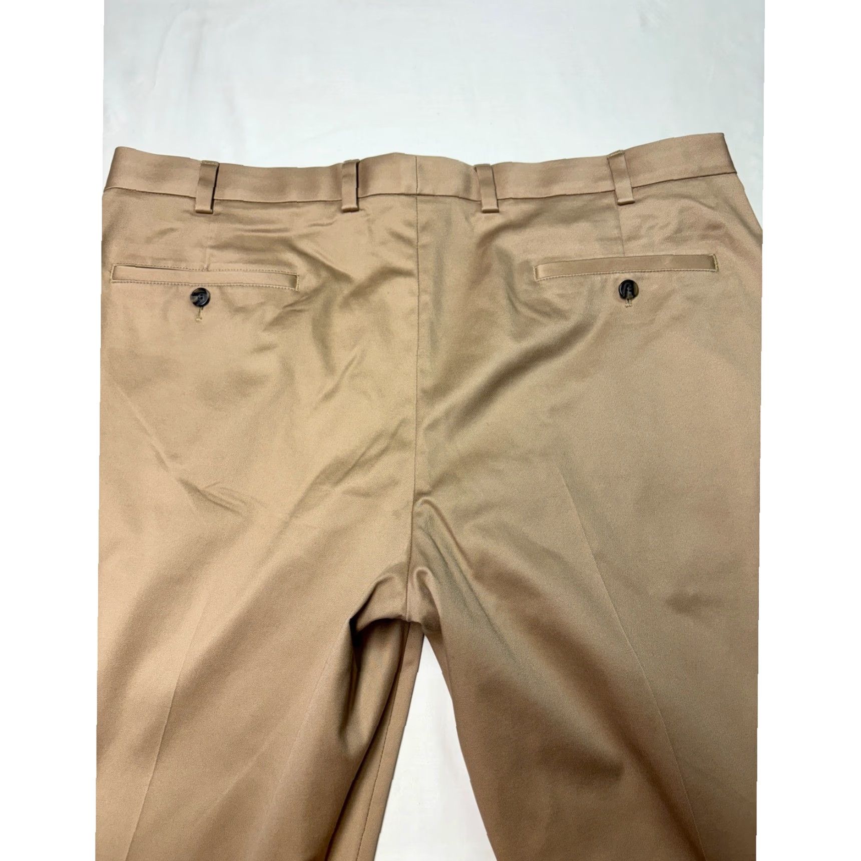 Brooks Brothers Brooks Brothers Mens Chino Hudson Lightweight Khaki Pants 40x29 Beige Regular Straight Front Cadence 40 Mens Pants Size US 40 / EU 56 - 7 Thumbnail