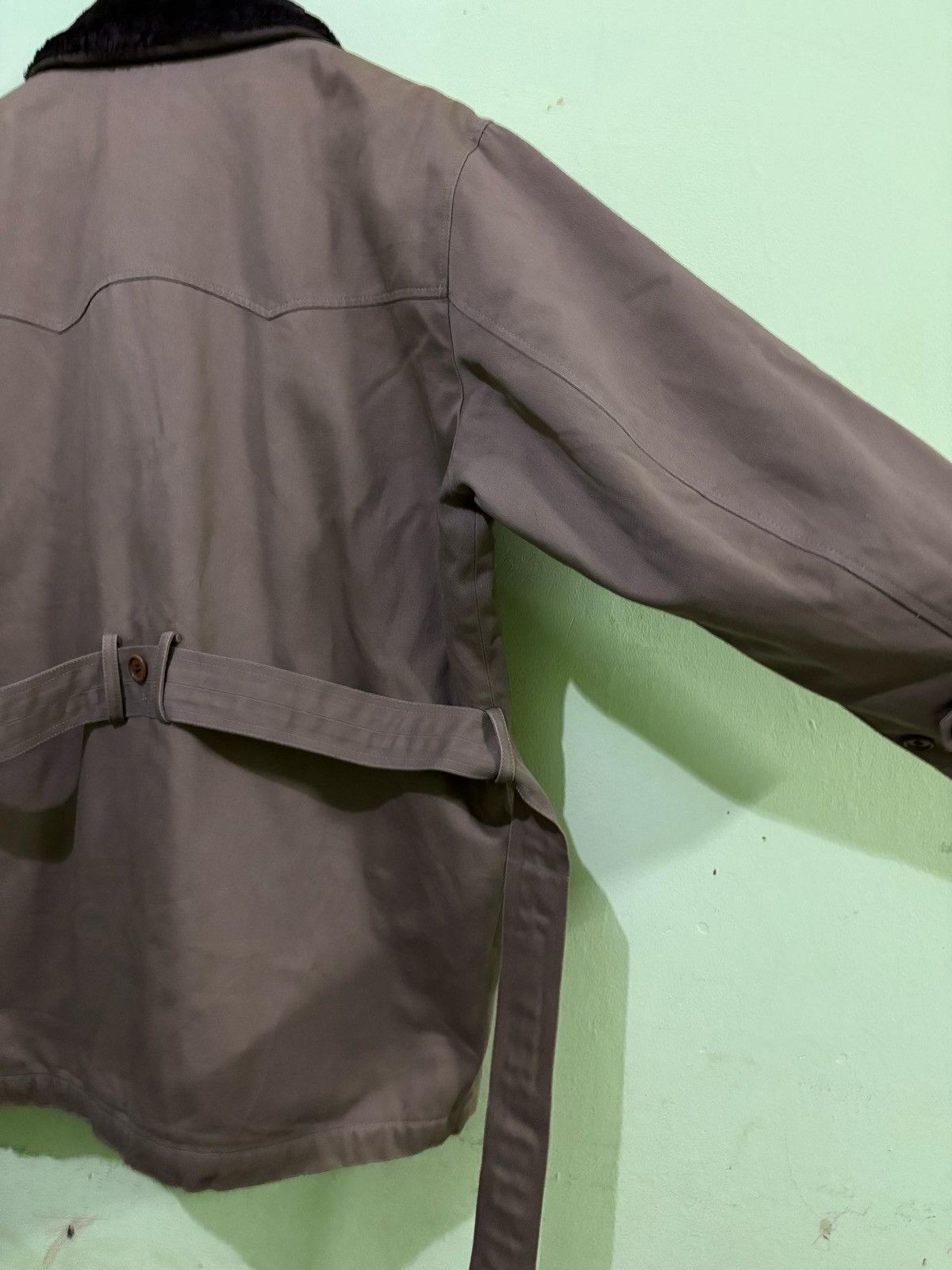 Christian Dior Monsieur Christian Dior Monsieur Jacket 3 Pocket Design Fur Collar Size US M / EU 48-50 / 2 - 9 Thumbnail