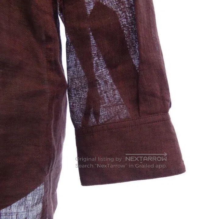 Hermes Hermes Linen Crew Neck Shirt Size XS / US 0-2 / IT 36-38 - 5 Thumbnail