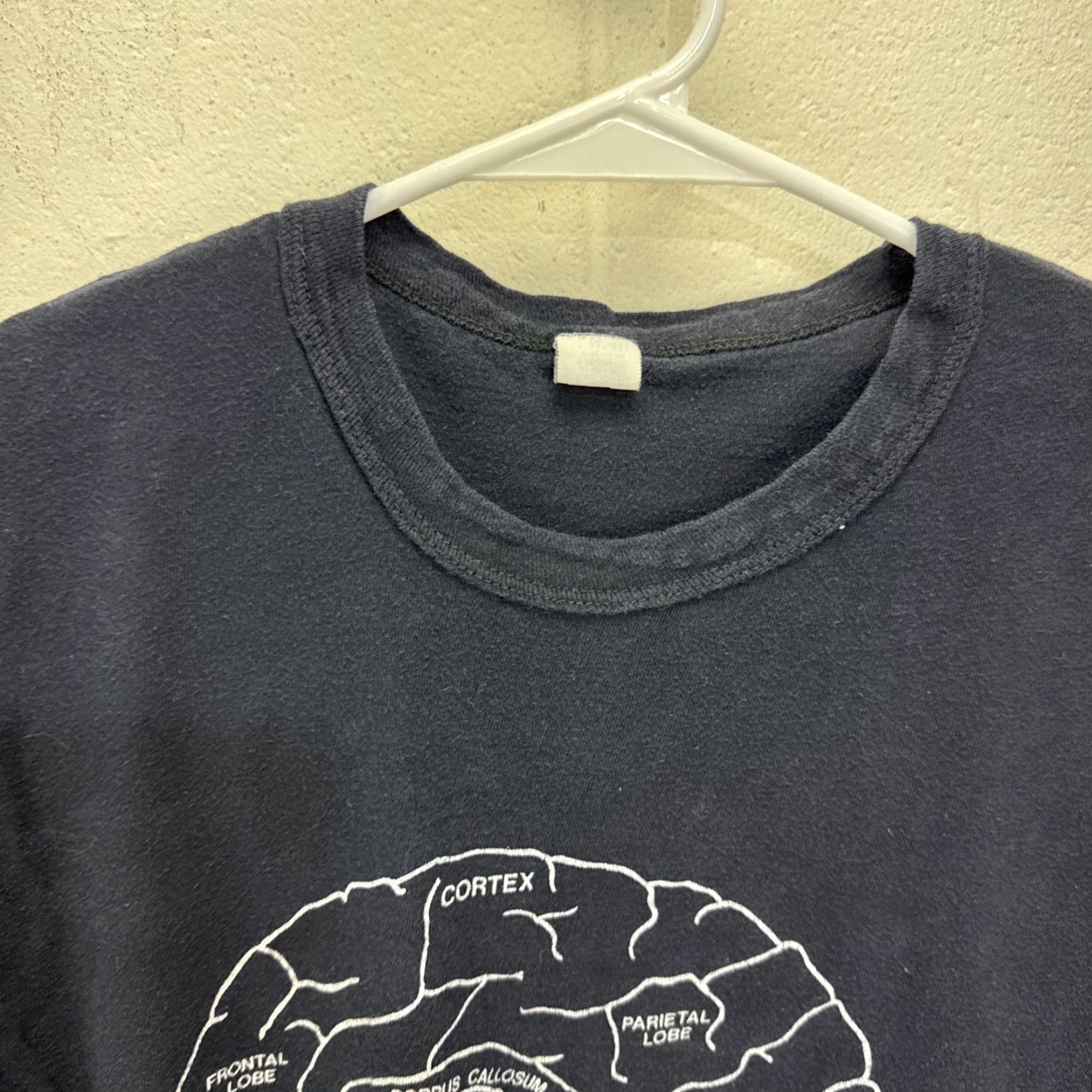 Vintage VINTAGE Anatomical Brain Anatomy Shirt Mens M/L White Medical Graphic 90s USA Size US M / EU 48-50 / 2 - 4 Thumbnail