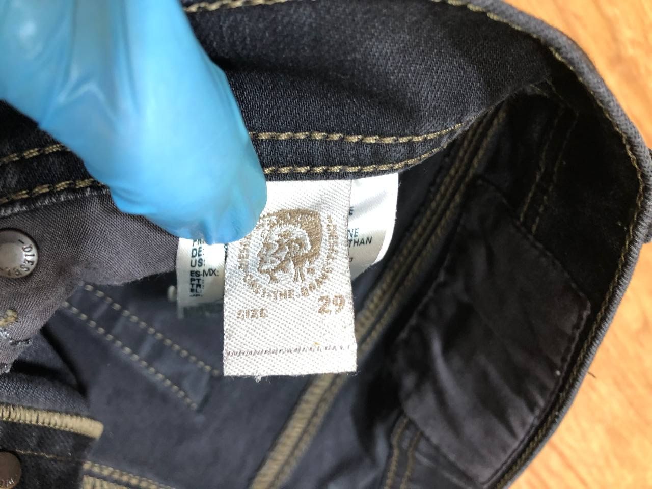 Diesel Diesel Tepphar Slim Carrot Denim Jeans Size 29 Size US 29 - 2 Thumbnail