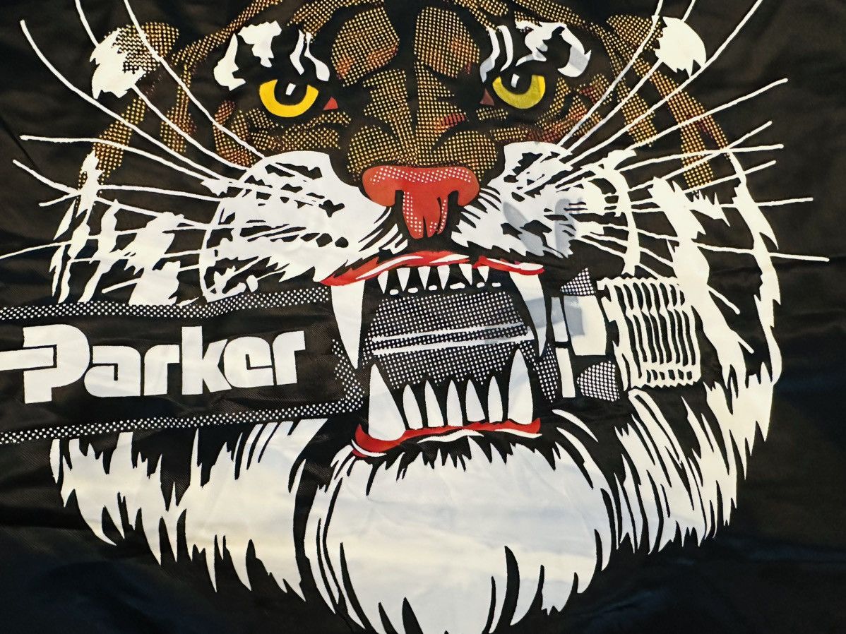 Other VTG Parker Hose & Fitting Tiger Men’s Satin Jacket-USA-2XL Size US XXL / EU 58 / 5 - 3 Thumbnail