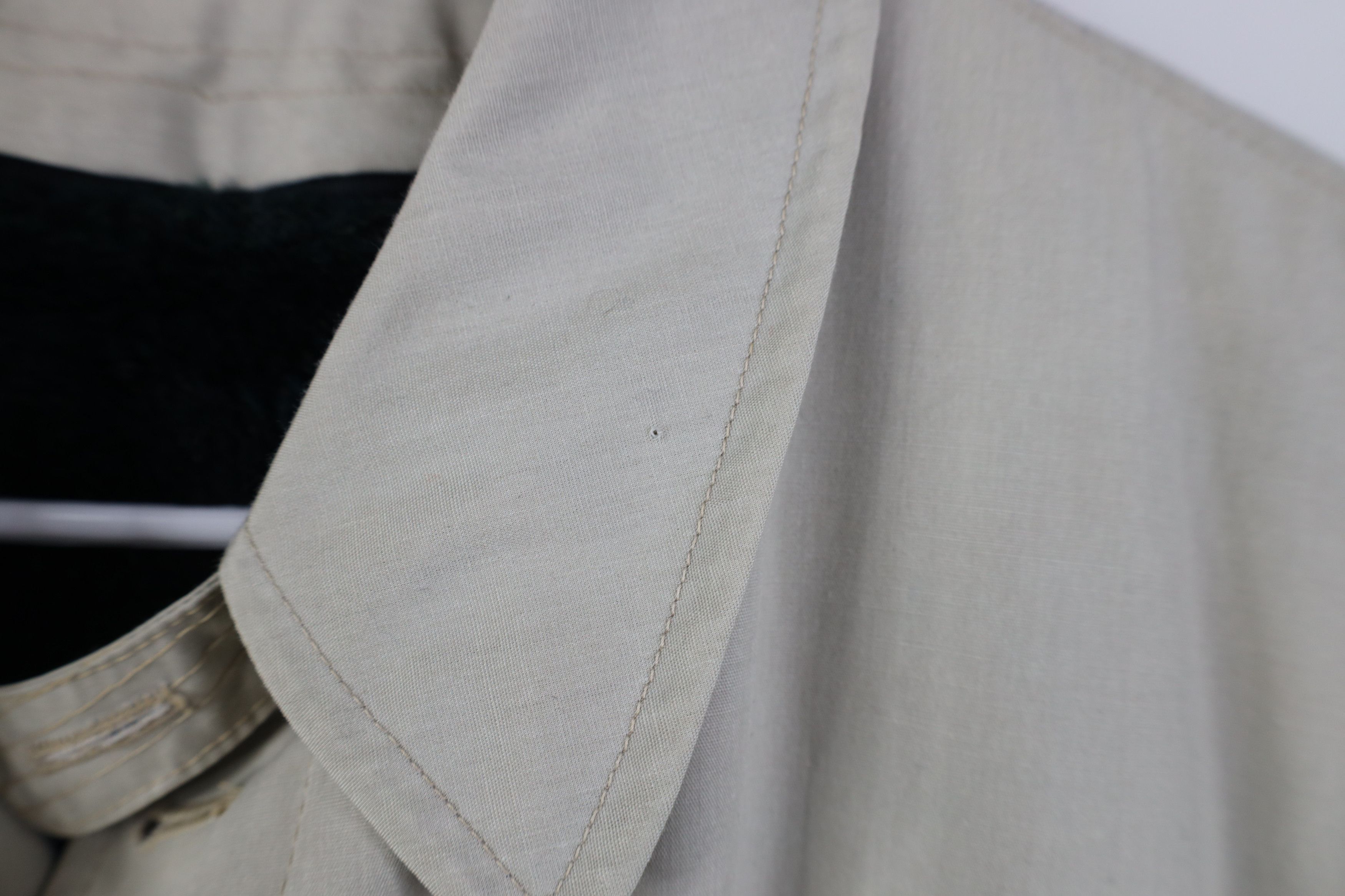 Vintage Vintage 50s Streetwear Button Trench Coat Rain Jacket USA Size US XXL / EU 58 / 5 - 5 Thumbnail